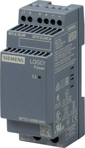 Siemens Dig.Industr. LOGO!POWER 24V/1,3A 6EP3331-6SB00-0AY0