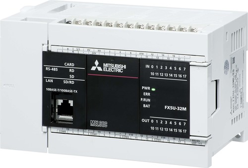 Mitsubishi Electric SPS-Grundgerät FX5U 16E,16A Rel.,2AE,1AA FX5U-32MR/ES