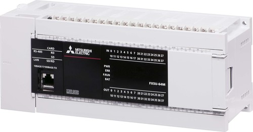 Mitsubishi Electric SPS-Grundgerät FX5U 32E,32A Rel.,2AE,1AA FX5U-64MR/DS