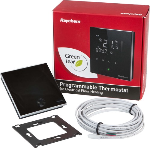 nVent Thermal Fußbodenthermostat m. gr. Bildschirm R-GREEN-LEAF-EU