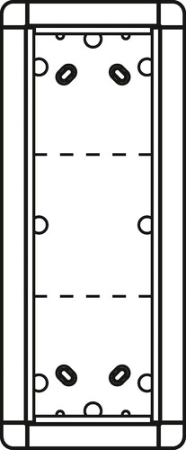 Ritto AP-Rahmen 3-fach 1883399