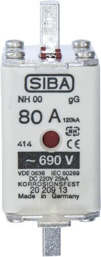 Siba NH-Sicherungseinsatz 125A NH00 gG 690V 2020913.125