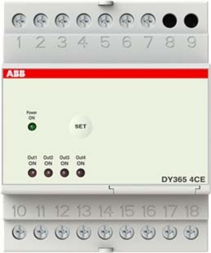 ABB Stotz S&J Kanalerweiterung 4 Kanäle DY365 4CE