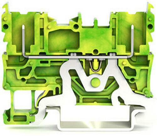 WAGO GmbH & Co. KG 2-Pin-PE-Basisklemme grün-gelb 2022-1607/999-953