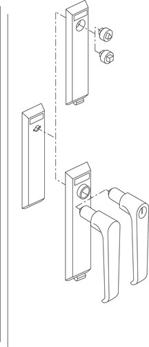 Schneider Electric Doppelbart-Einsatz 3mm NSYSTDCSX