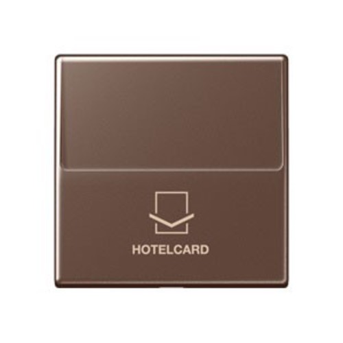 Jung Hotelcard-Schalter mokka o. Schalter-Einsatz A 590 CARD MO