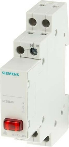 Siemens Dig.Industr. Leuchtmelder 1 Lampe, rot 5TE5800