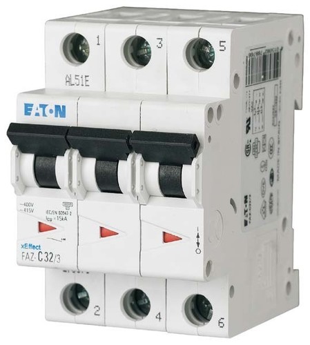 Eaton Leitungsschutzschalter B 6A, 3p FAZ-B6/3