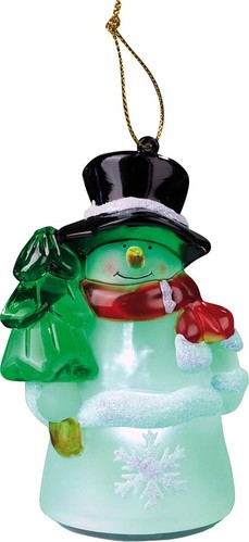 Hellum LED-Schneemannfigur H:10cm innen 567564