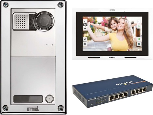 Grothe IP-Türstation Set Video/MonitorMAX PoE SET 1060/601