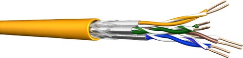 Draka Comteq (DNT) UC1500 HS22 Kat.7A gelb 4P S/FTP 60088363-Dca-T1000