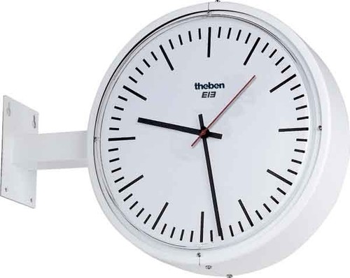 Theben Wanduhr, doppelseitig Strichziffern OSIRIA 242 SR-EIB