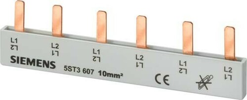 Siemens Dig.Industr. Stiftsammelschiene 2-phasig, 214mm 5ST3704