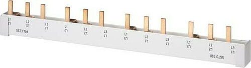 Siemens Dig.Industr. Stiftsammelschiene 3-phasig+HS, 214mm 5ST3711