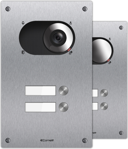 Comelit Group Frontplatte Switch 2 Teiln. 1-reih. V4A IX0102