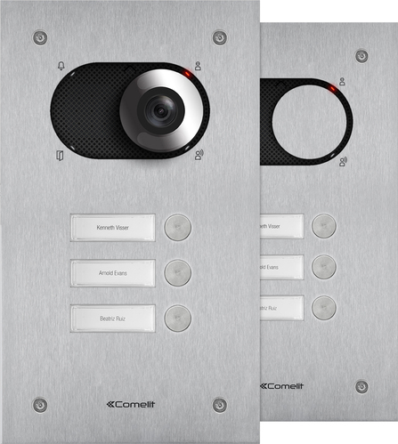 Comelit Group Frontplatte Switch 3 Teiln. 1-reih. V4A IX0103