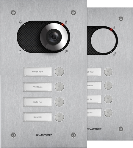 Comelit Group Frontplatte Switch 4 Teiln. 1-reih. V4A IX0104