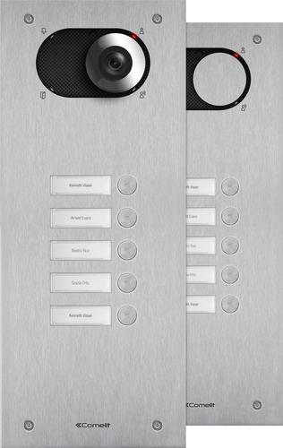 Comelit Group Frontplatte Switch 5 Teiln. 1-reih. V4A IX0105