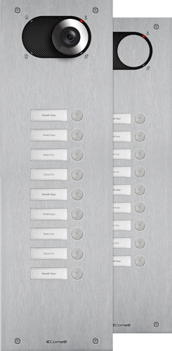 Comelit Group Frontplatte Switch 9 Teiln. 1-reih. V4A IX0109