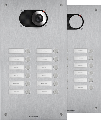 Comelit Group Frontplatte Switch 12 Teiln. 2-reih.V4A IX0212