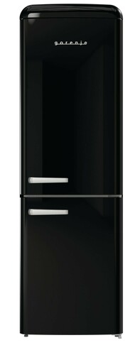 Gorenje Kühl/Gefrierkombi Retrodesign ONRK 619 DBK sw