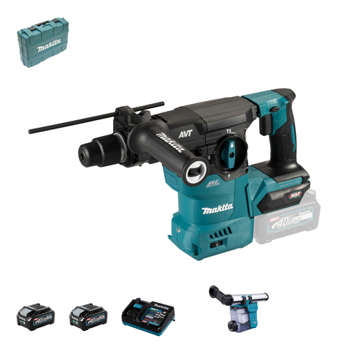 Makita Akku-Kombihammer SDS-PLUS 40V max HR008GM202