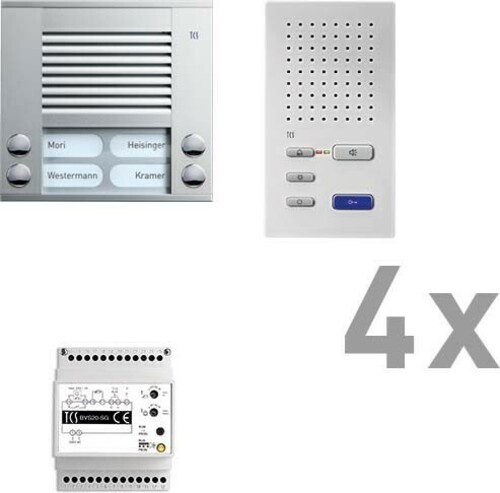 TCS Tür Control audio:pack PES04 ISW3030 4Tasten AP PAAF042/002