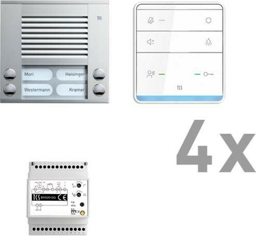 TCS Tür Control audio:pack PES04 ISW5010 4Tasten AP PAAF042/003