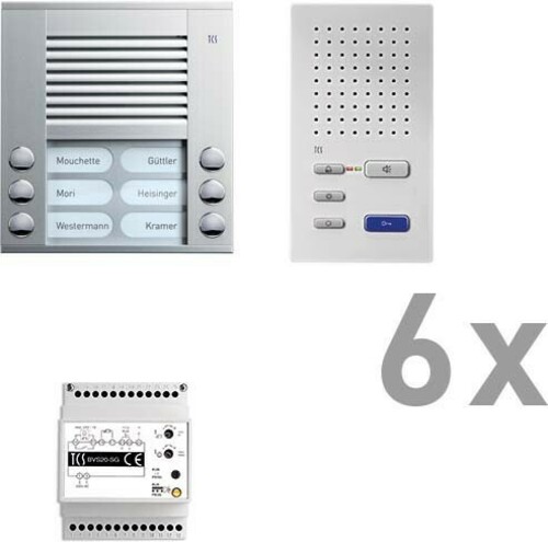 TCS Tür Control audio:pack PES06 ISW3030 6Tasten AP PAAF062/002