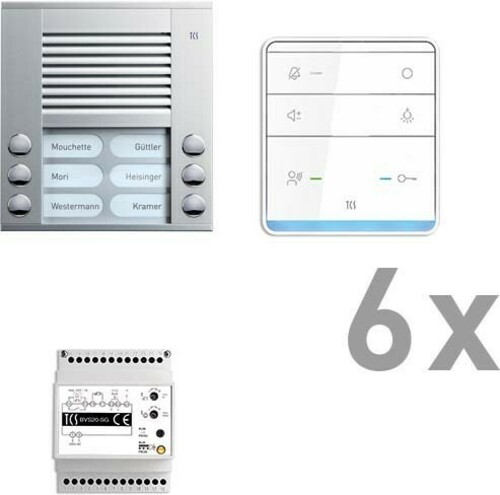 TCS Tür Control audio:pack PES06 ISW5010 6Tasten AP PAAF062/003