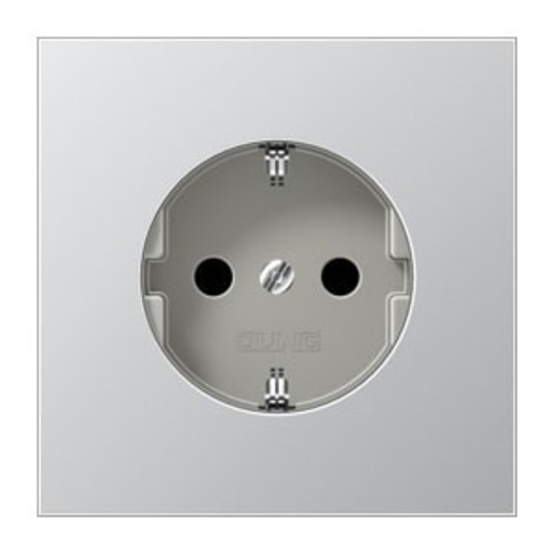 Jung SCHUKO-Steckdose aluminium AL 1520 KI