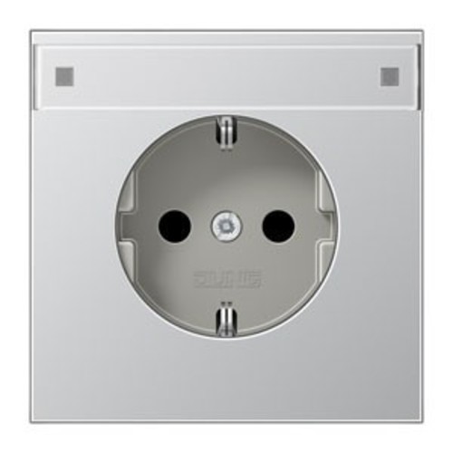 Jung SCHUKO-Steckdose aluminium AL 1520 KINA