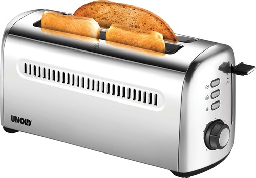 Unold Langschlitztoaster Retro,4 Scheiben 38366 eds