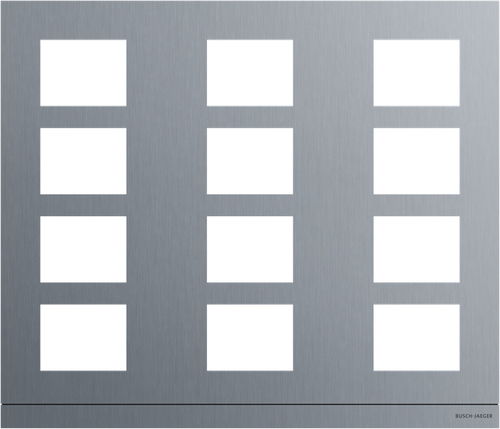 Busch-Jaeger Frontplatte Audio 3/4 413912CF-S-03