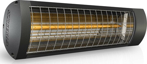 Etherma Infrarotstrahler 1.8kW, anthr., IP65 ET-EXO-BASIC-1800-NA