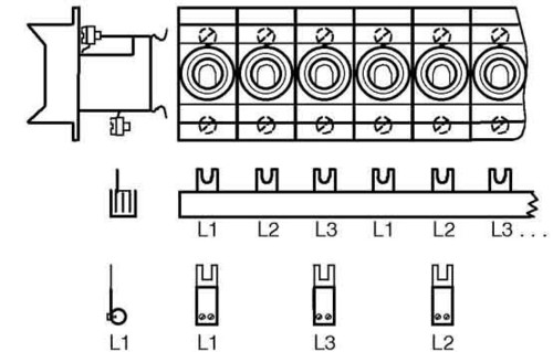 ABB Stotz S&J Sammelschienenblock SZ-PSB2N