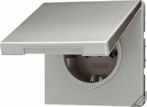 Jung SCHUKO-Steckdose 16A 250V Klappdeckel AL 1520 KIKL