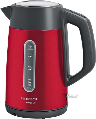 Bosch SDA Wasserkocher TWK4P434 deep red/gr