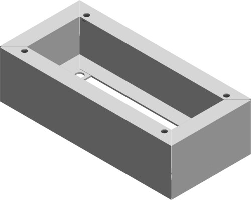 ABL GmbH E-Mobility Sockel für Ladesäulen Einbausockel 100mm EMC9994