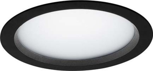 LTS Licht&Leuchten LED-Einbau-Downlight 2700K DALI schwarz VTFL 102527DA sw