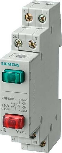 Siemens Dig.Industr. Taster 1S+1Ö,20A 5TE4841