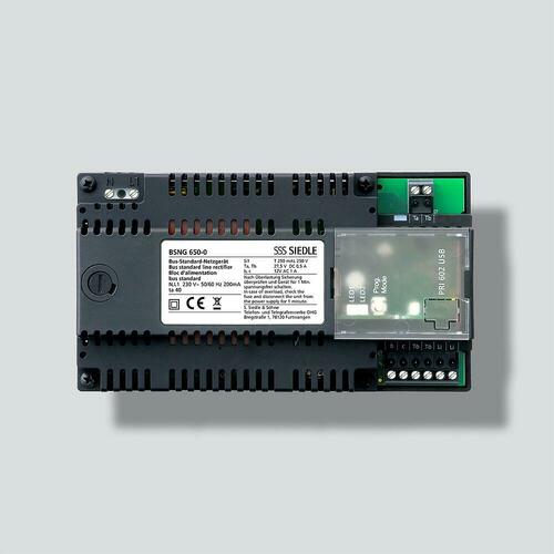 Siedle&Söhne Bus-Standard-Netzgerät Schwarz BSNG 650-0