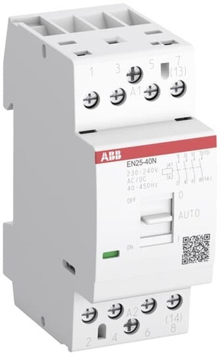 ABB Stotz S&J Installationsschütz 3S/1Ö, 24 V AC/DC EN25-31N-01