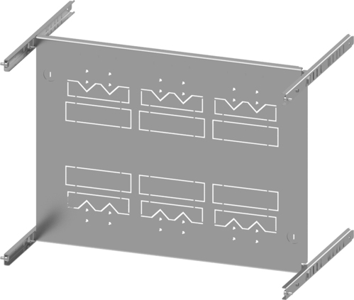 Siemens Dig.Industr. SIVACON S4 Montageplatte 3VL4 bis 400A 3-pol 8PQ6000-2BA85