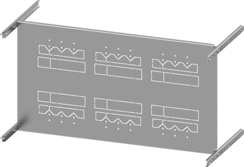 Siemens Dig.Industr. SIVACON S4 Montageplatte 3VL4 bis 400A 3/4p 8PQ6000-3BA00