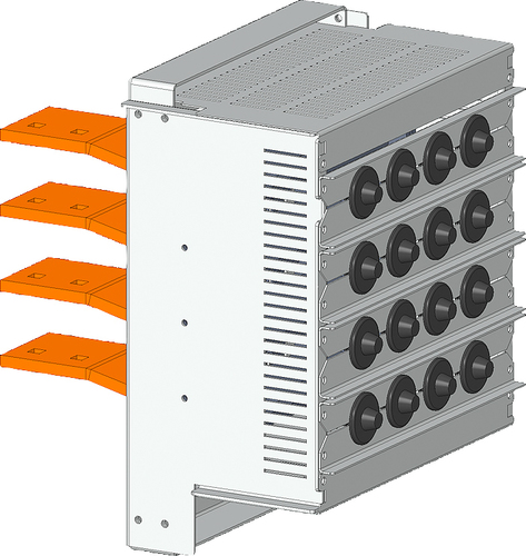 Siemens Dig.Industr. SIVACON S4 Kabelanschluss bis 1600A 3/4-polig 8PQ6000-6BA03