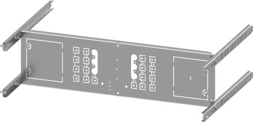 Siemens Dig.Industr. SIVACON S4 Montageplatte 3VA10 (100A), 3-pol 8PQ6000-8BA01