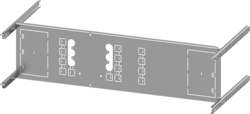 Siemens Dig.Industr. SIVACON S4 Montageplatte 3VA12 (250A), 3-pol 8PQ6000-8BA07