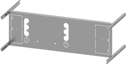 Siemens Dig.Industr. SIVACON S4 Montageplatte 3VA23 (400A), 3-pol 8PQ6000-8BA28