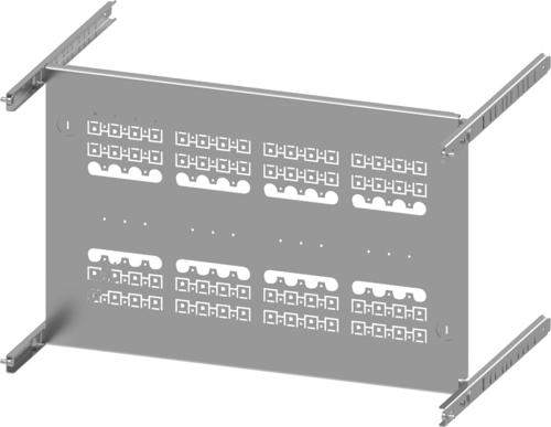 Siemens Dig.Industr. SIVACON S4 Montageplatte 3VA10 (100A), 4-pol 8PQ6000-8BA34